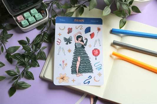 Dawn - Persona Stickersheet