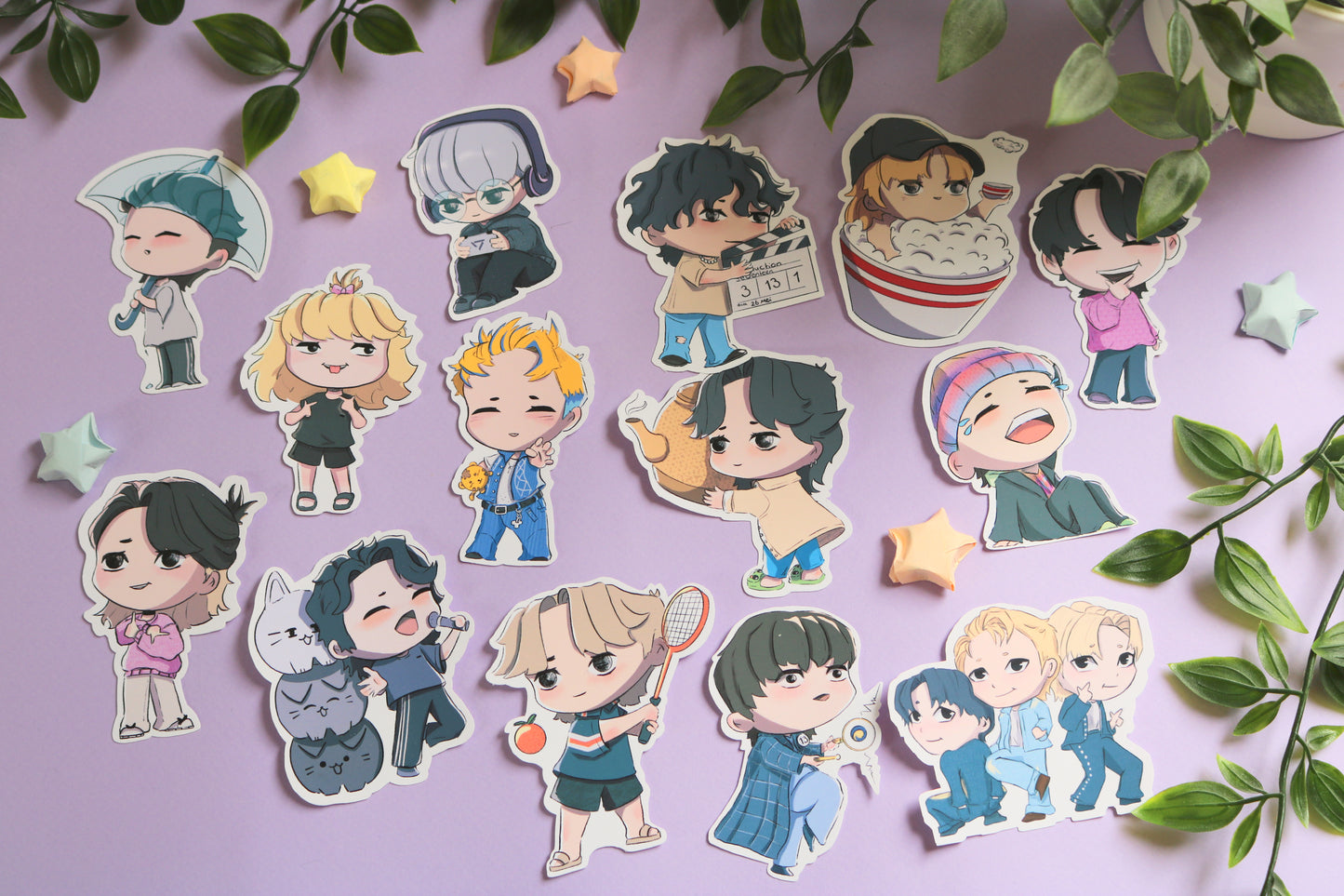 Seventeen Chibi Stickers