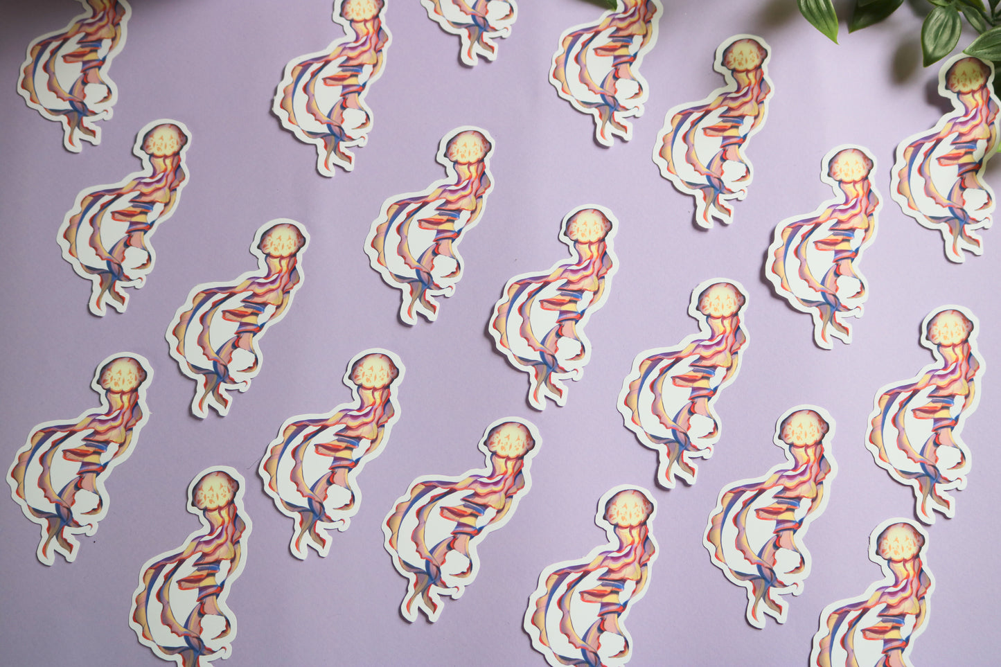 Jellyfish Sticker - animal sticker