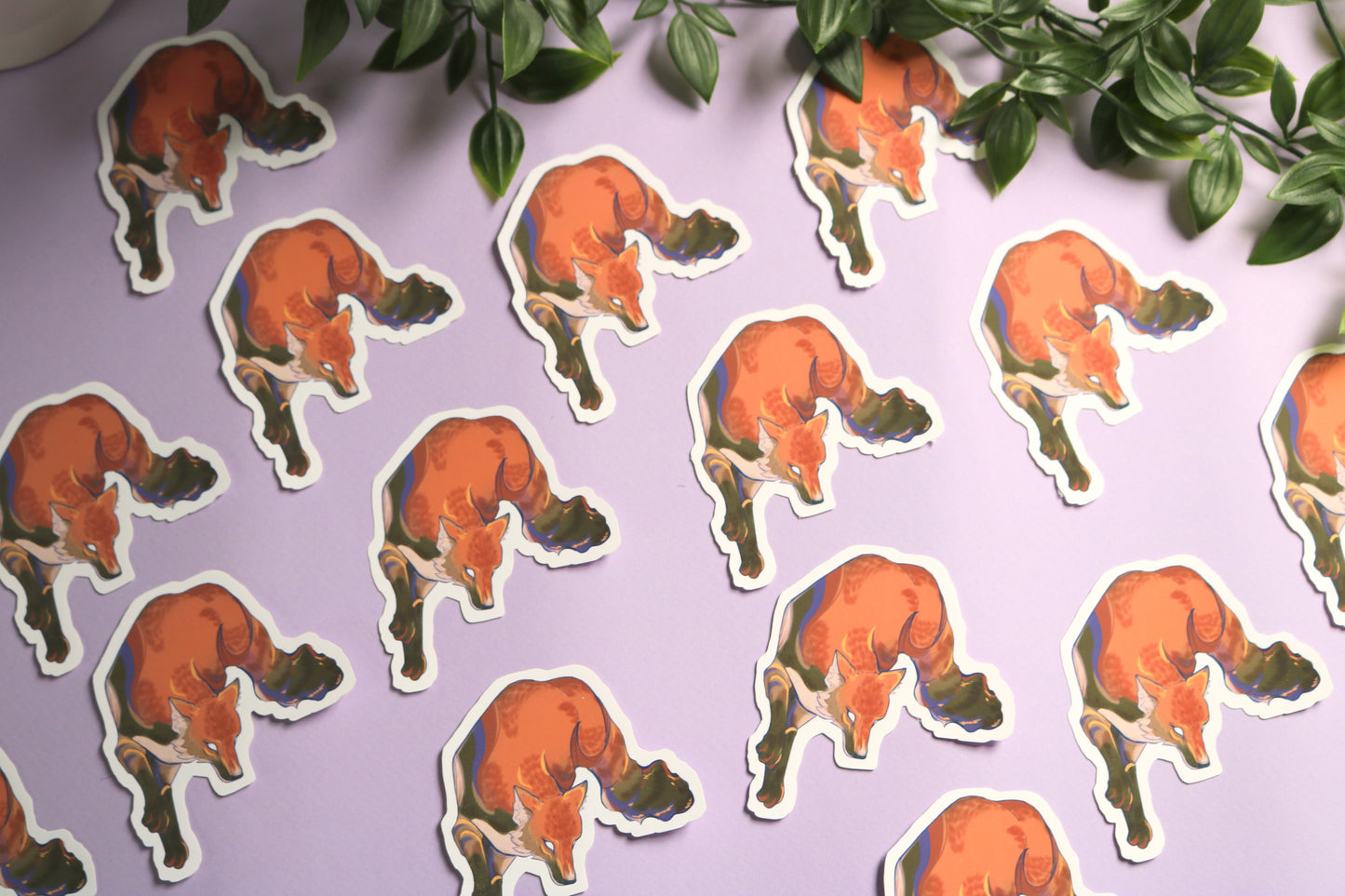 Fox Sticker - animal sticker