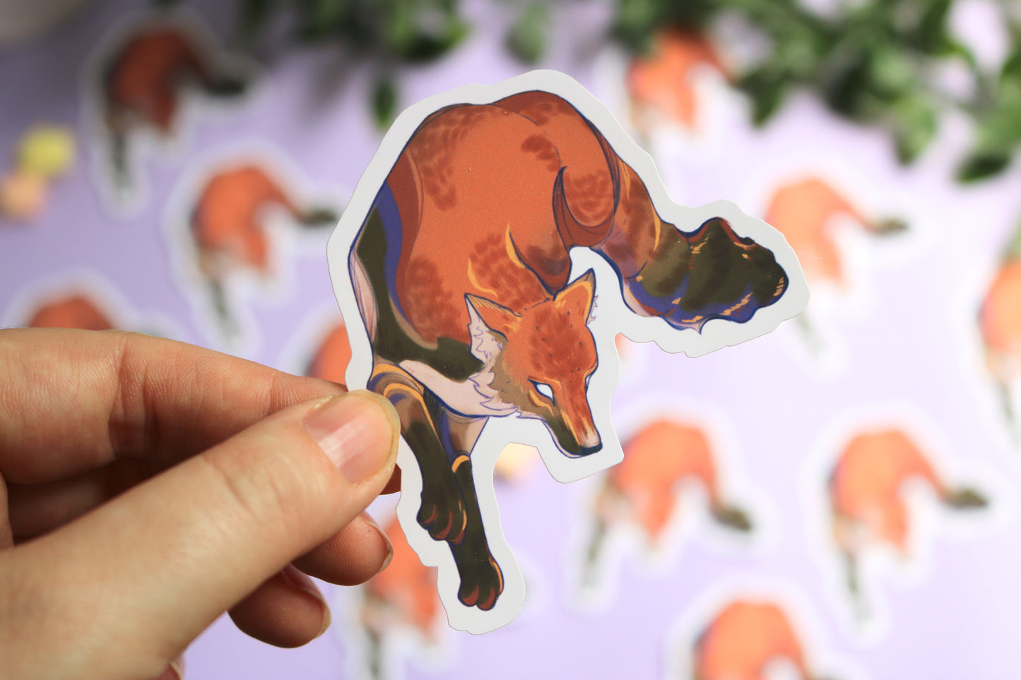 Fox Sticker - animal sticker