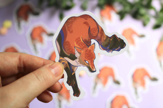 Fox Sticker - animal sticker