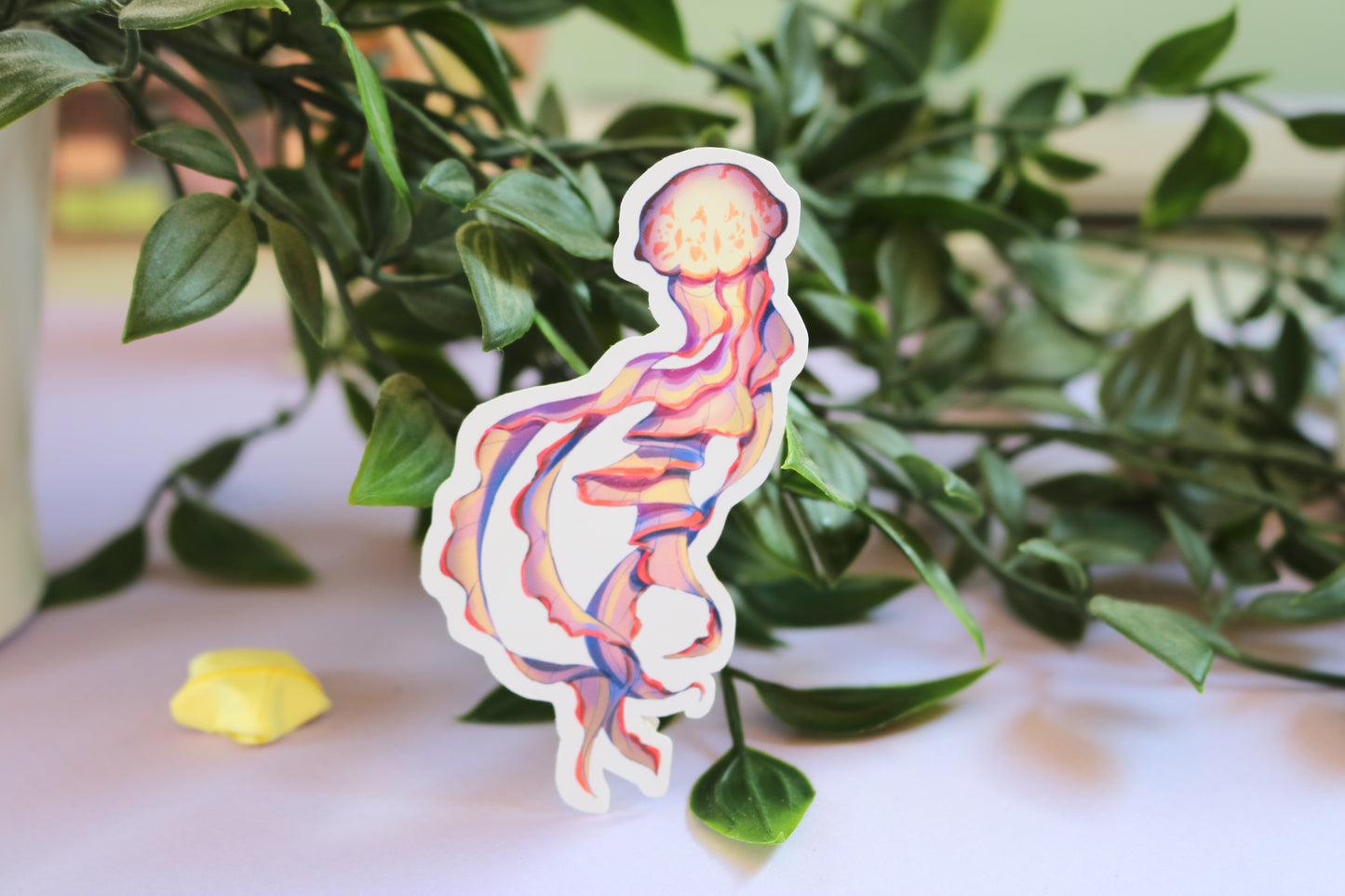 Jellyfish Sticker - animal sticker
