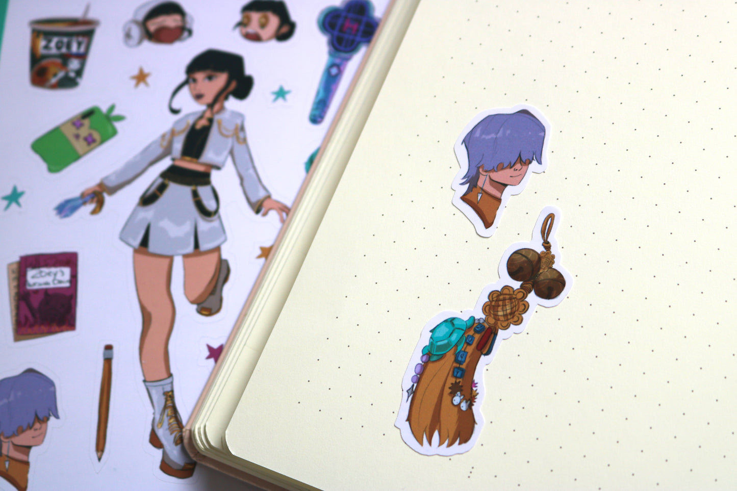 Huntrix Stickersheets - Kpop Demon Hunter