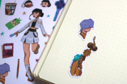 Huntrix Stickersheets - Kpop Demon Hunter