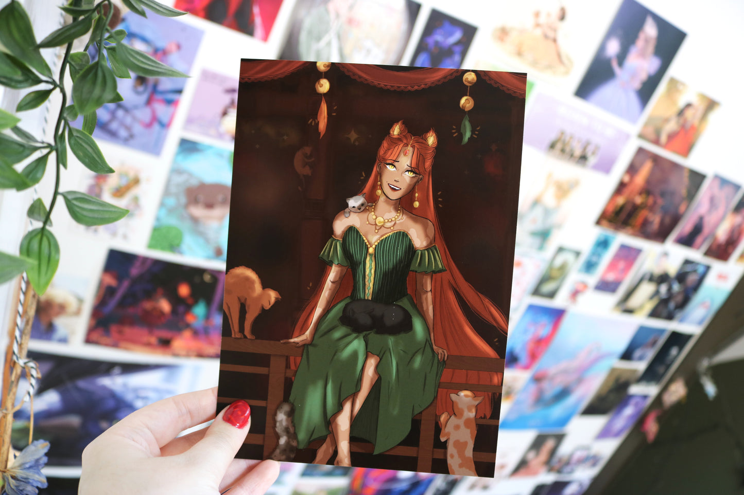 Cat Lord Lady Print