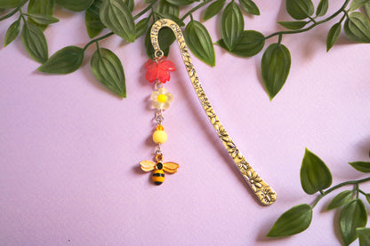 BookCharms - Flower, Bee, Rose