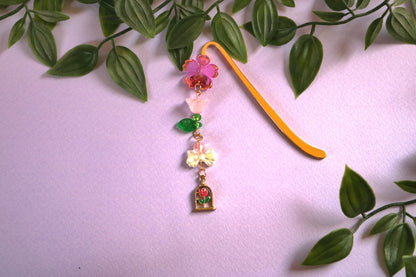 BookCharms - Flower, Bee, Rose