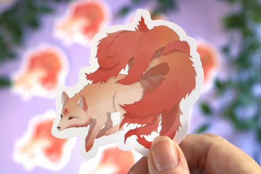 Ninetales Fox Sticker - Animal Sticker