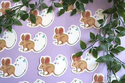Flower Mouse - Animal Stickers