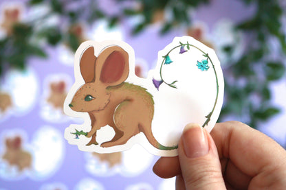 Flower Mouse - Animal Stickers