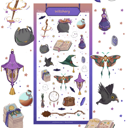 Witchery Stickersheet