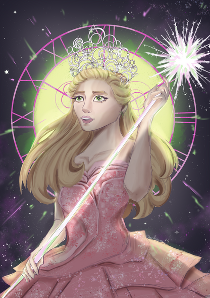 Wicked Glinda Print